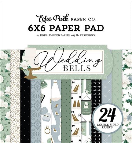 Echo Park Wedding Bells 6X6 Pad