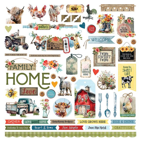 PhotoPlay Willow Creek Highlands Element Sticker