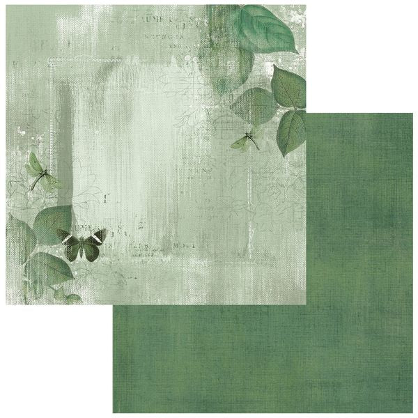 49 and Market Color Swatch: Willow #5 12"X12" Double-Sided Cardstock