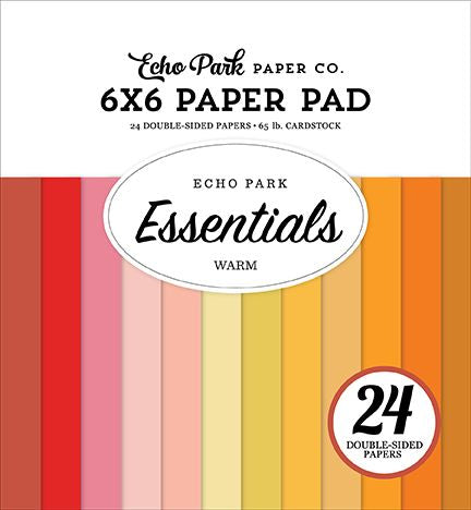 Echo Park Warm Essentials 6x6 Paper Pad
