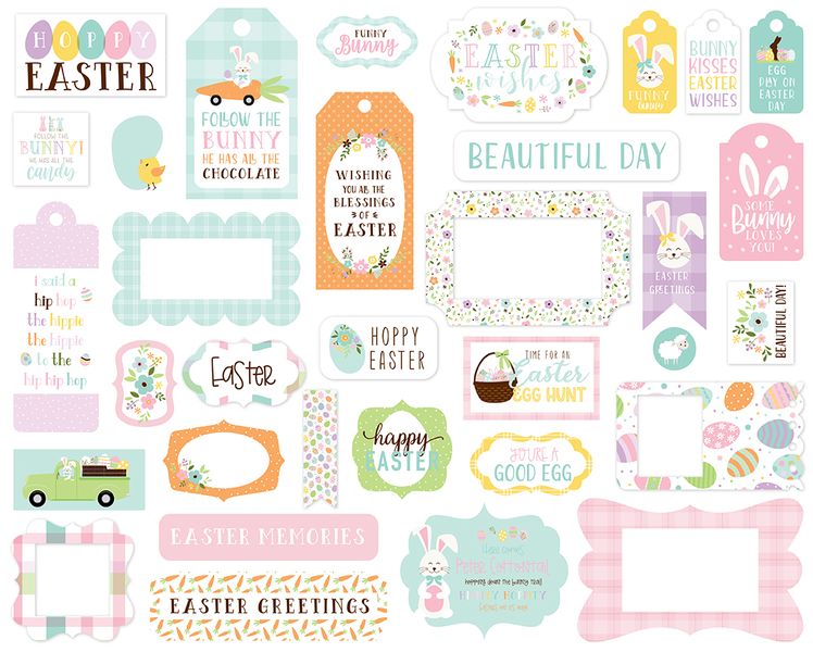 Welcome Easter Frames & Tags