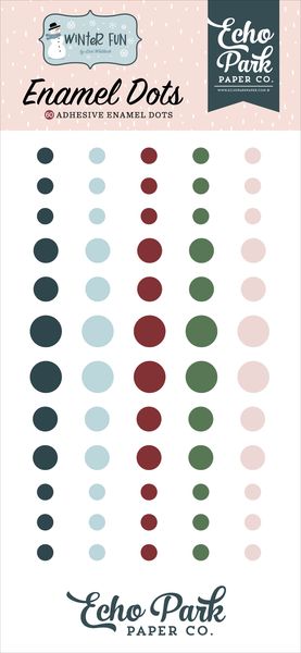 Echo Park Winter Fun Enamel Dots