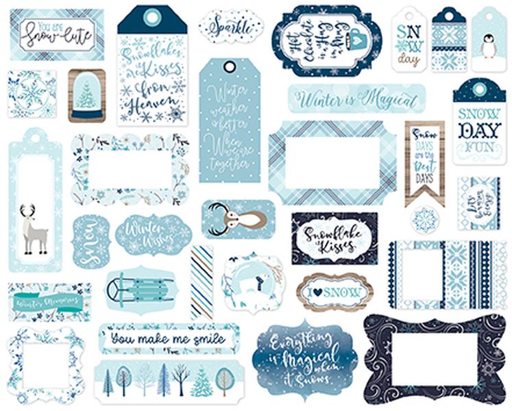 Winter Magic Frames & Tags