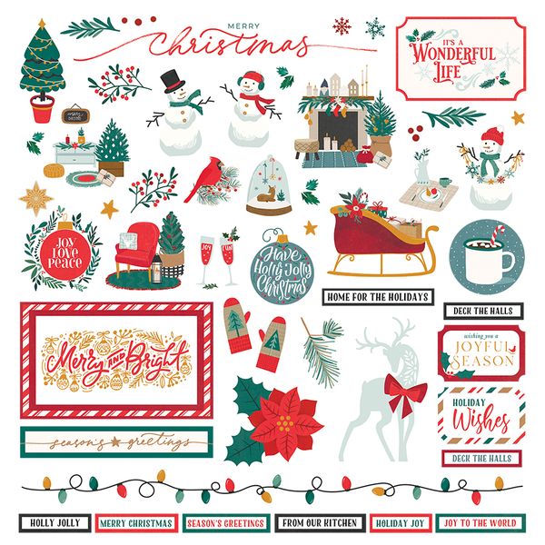 It's a Wonderful Christmas Sticker