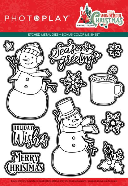 It's A Wonderful Christmas Etch
