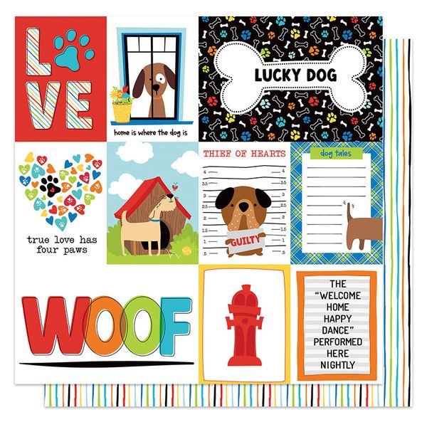 Bow Wow Lucky Dog Paper