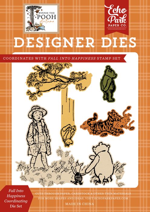 Echo Park Fall Into Happiness Coordinating Die Set