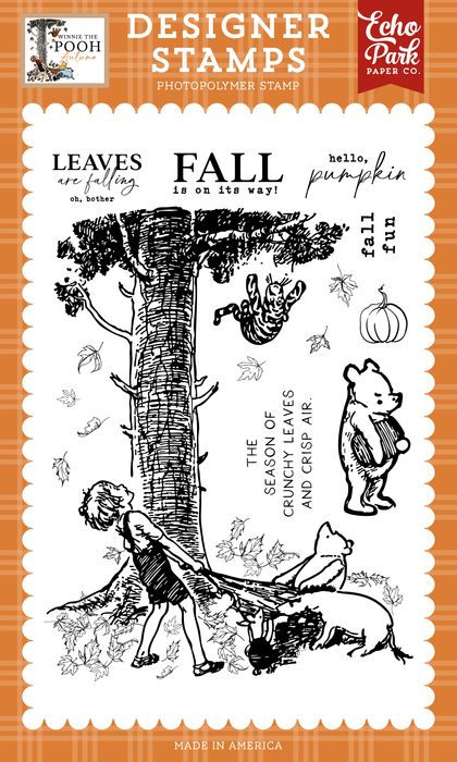 Echo Park Crunchy Leaves and Crisp Air Stamp Set