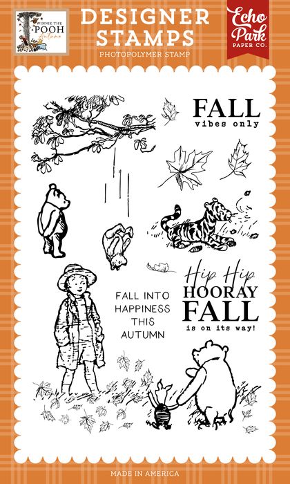 Echo Park Fall Into Happiness Stamp Set