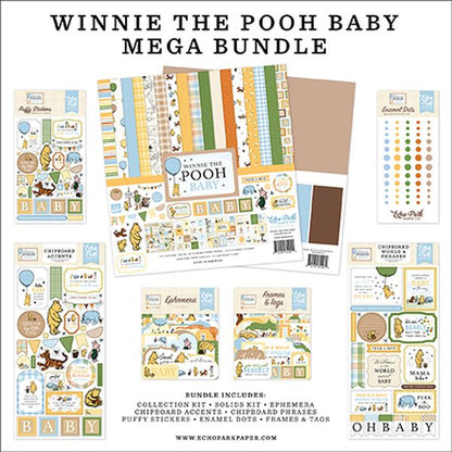 DISC - Echo Park Winnie The Pooh Baby Mega Bundle