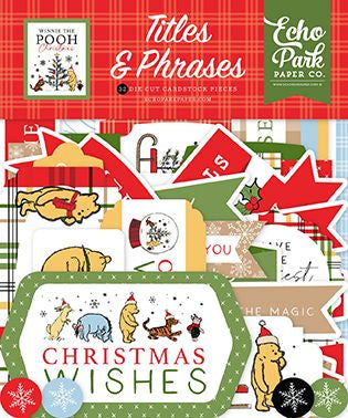 Echo Park Winnie the Pooh Titles & Phrases