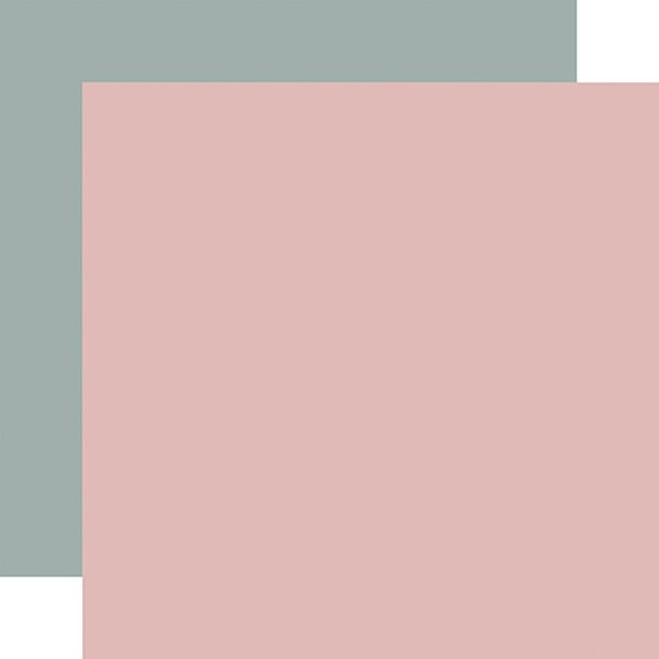 Echo Park Winterland Pink/Green 12x12 DS Paper (1 Sheet)