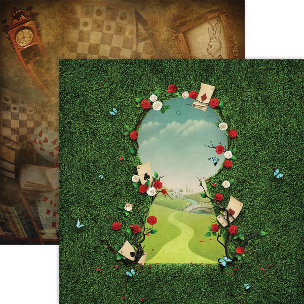 Reminisce Welcome to Wonderland: Through the Keyhole DS Paper (1 Sheet)