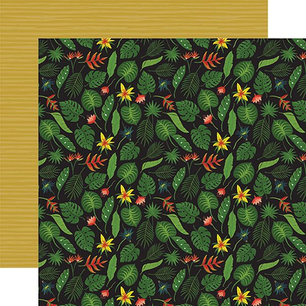 Animal Safari Tropical Leaves
