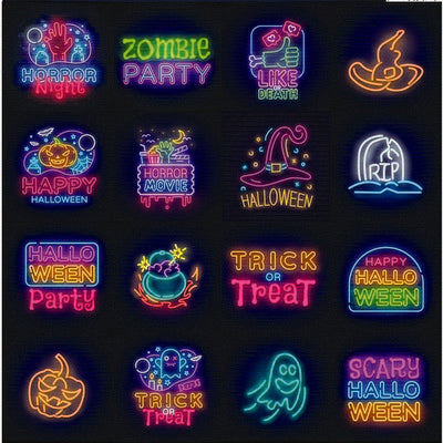 Reminisce Zombie Party 12x12 Sticker